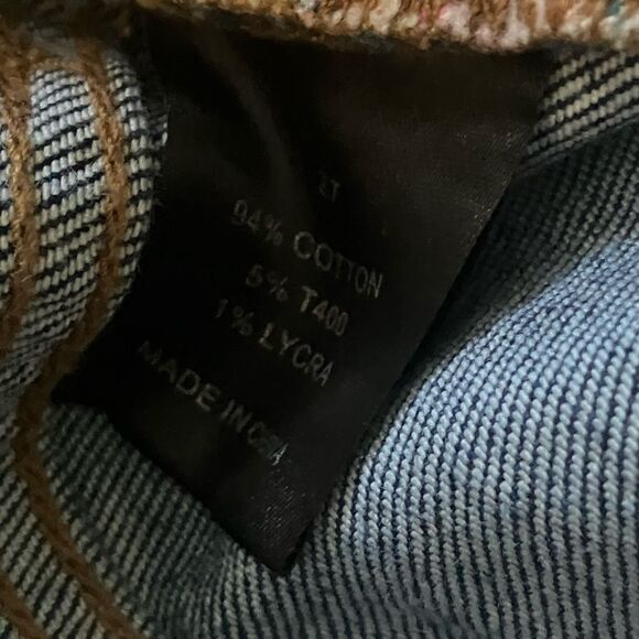 Johnny Was The Cropped Baby Boot Jeans Size 27 Embroidered - Picture 10 of 11